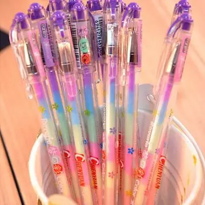 Creative Highlighters Gel Pen School Office Supplies NEW Gift Cute X1I3 • $0.99