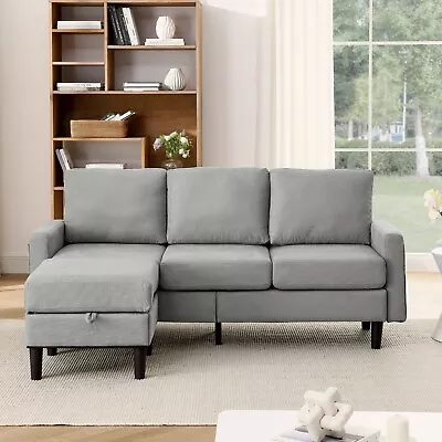 Sofa Couch Convertible Sofa Modular Sectional Sofa Couch For Living Room 4-Seat • $469.38