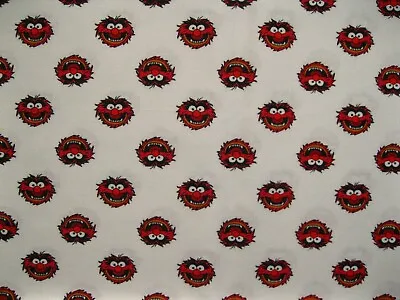 Animal From The Muppets Quilt Fabric Cotton Sesame Street 1 Yard X 44  • $10.99