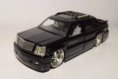 B13 1:18 Jada Toys Cadillac Escalade Ext Pick Up Dub Black Exc. Condition • £30.78