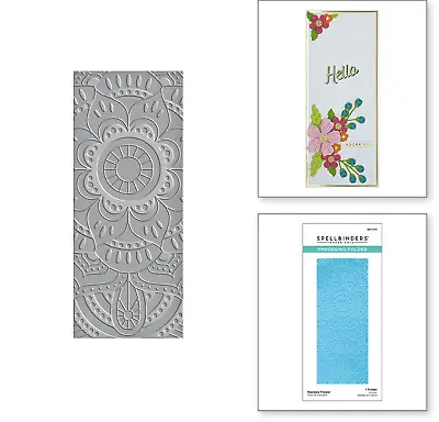 £6.43 • Buy Spellbinders - Mandala Flower Embossing Folder From The Be Bold Collection