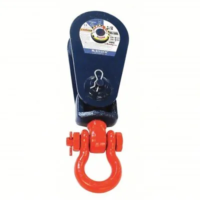 CROSBY Snatch Block: Designed For Wire Rope Shackle 3/4 In Max. Cable - 48FP97 • $698.45
