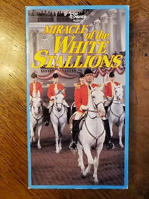 Miracle Of The White Stallions (VHS 1997) • $3