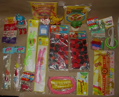 Lot #1 Of  Dime Store Plastic Novelty Toys Vintage Hong Kong New In Packages NOS • $18.99