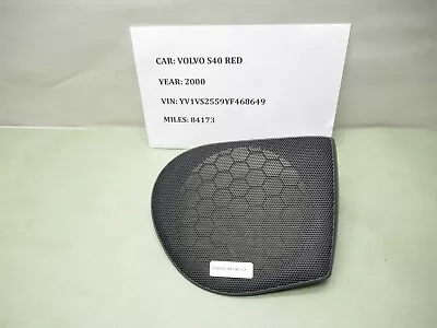 2000 Volvo S40 LEFT FRONT DOOR SPEAKER COVER GRILLE 30883592 OEM & CFLO • $12.88