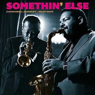 CANNONBALL ADDERLEY Somethin Else (+1 Bonus Track) (Solid Blue Vinyl) LP New 843 • £22.99