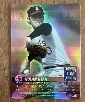 2005 MLB Showdown Nolan Ryan Cooperstown Collection Foil #175 • $43