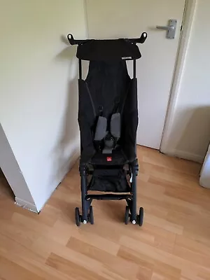 GB Pockit Holiday Cabin Sized Stroller Buggy In Black • £100