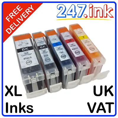 5XL & 8XL Non-oem Ink Cartridges For Canon MP830 MP970 MX700 MX850 Pro 9000 Set • £8