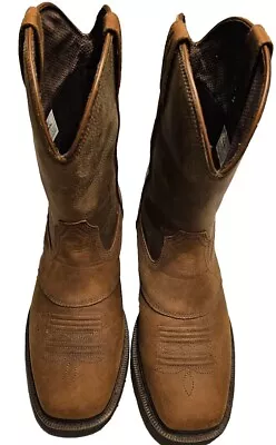 Cabelas Pindale Leather Work Boots Size 12D See Notes • $73.99