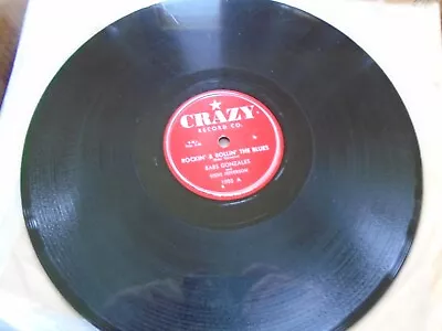 E 78 Babs Gonzales Crazy Record Co 1002 Hair Dressen Women Rockin Rollin Blues • $79.99