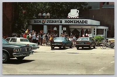 Postcard Ben & Jerry's Abandoned Gas Station - 1st Store - Burlington Vermont • £3.72