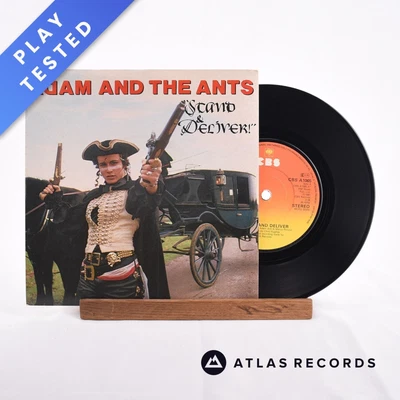 £4.99 • Buy Adam And The Ants - Stand & Deliver! - 7  Vinyl Record - VG+/VG+