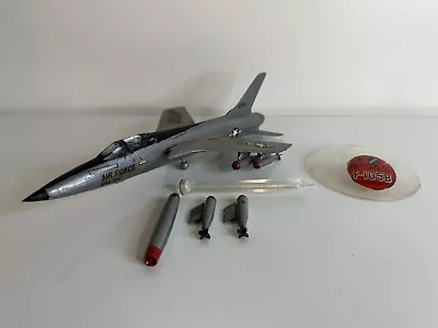 VTG 1957 Revell Republic F-105B Thunderchief Model Kit H-285:89 PARTS BUILT 1/76 • $24.99