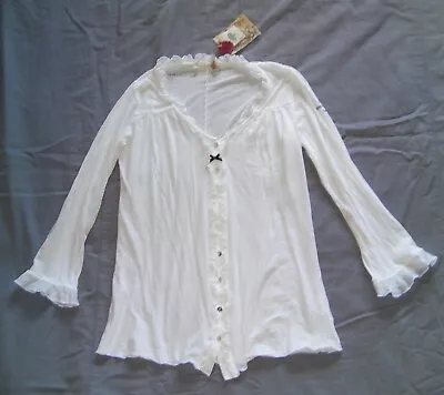 Odd Molly Gimlet White Blouse With Frills Size 3 New With Tags NWT • $99.99