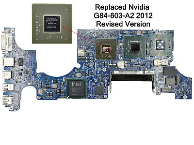 Macbook Pro 17  A1229 2.4Ghz Logic Board 820-2132-A With 2012 VER Video Chip • $198