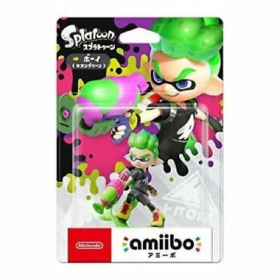 $49.50 • Buy Nintendo Amiibo Splatoon Inkling BOY Neon Green Switch Wii Rare