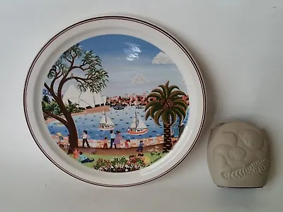  Villeroy & Boch  Scenes Of Australia Sydney Harbour Plate Koala Bear Vase • $78