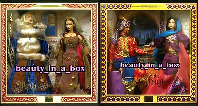 MERLIN & MORGAN Le Fay Tales Of The Arabian Nights Barbie Ken Doll Giftset Lot 2 • $296.99