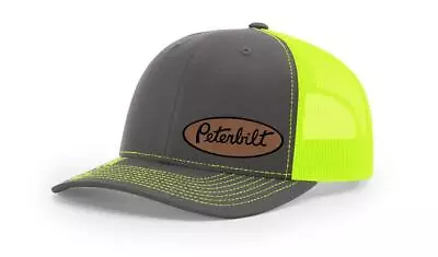 Peterbilt Semi Truck Side Panel Laser Engraved Richardson 112 Snapback Hat Cap • $19.99