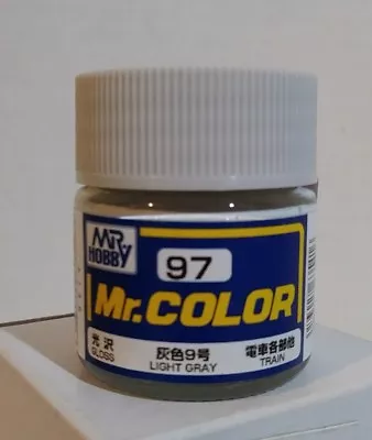 Gunze Sangyo Mr Color Acrylic Paint C-97 Light Gray 10ml. • $2.99