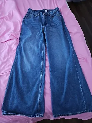 H&m Wide Leg Jeans Womens Size 8 • $25
