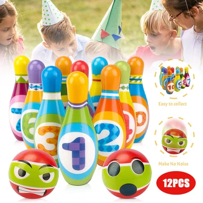 $22.98 • Buy Child Kids Bowling Play Set, Toys For 3 4 5 Year Old Boys Girls Birthday Gift AU