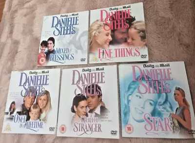 5 DANIELLE STEEL Films On 5 DVDs - Daily Mail Collection - Promotional Editions • £3.99