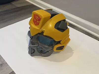 Transformers Bumblebee Talking Voice Changer Helmet Hasbro Halloween • $18.70