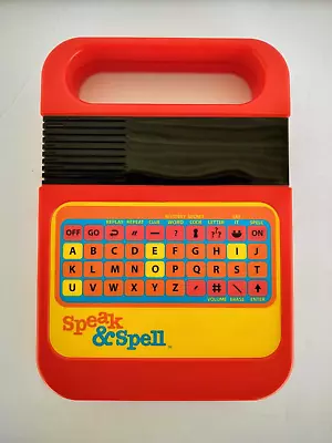 Vintage Texas Instruments Speak & Spell Electronic Learning Toy 1978-1980 09624 • $15.99