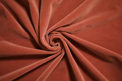 George Smith - Designer Mohair Velvet  - 72  X 56  2 Yards - Old Rose Red /Pink • $467.50