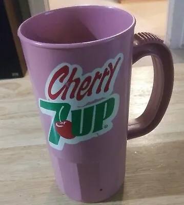 Vintage Cherry 7-up Super 22 Plastic Cup • £12.55