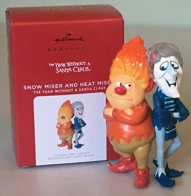 Hallmark 2021 Ornament SNOW MISER & HEAT MISER ~ NMIB • $49.94