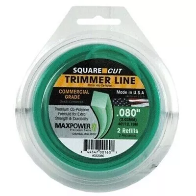 Trimmer LineSqr One .080x50' By MAXPOWER PRECISION PARTS #332080 • $10.99