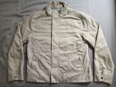 £15 • Buy BARBOUR Beige Cream Chino Classic Harrington Jacket Size Large 