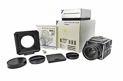 Hasselblad 503CX Medium Format Camera Kit With 80mm F2.8 & A12 Film Back 11024 • $8681.27