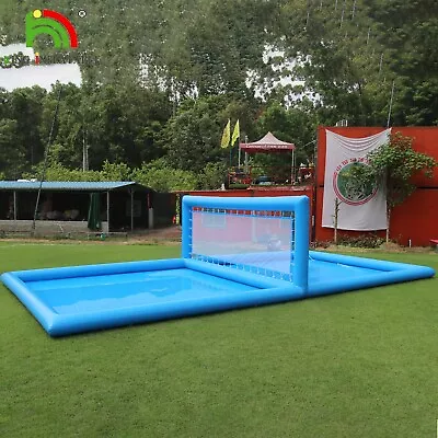 33x16.5x7Ft Outdoor Inflatable Volleyball Court For Water Beach Game W/Air Pump • $1167.60