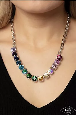 Rainbow Resplendence Multi Paparazzi Accessories Necklace Set NWT • $5