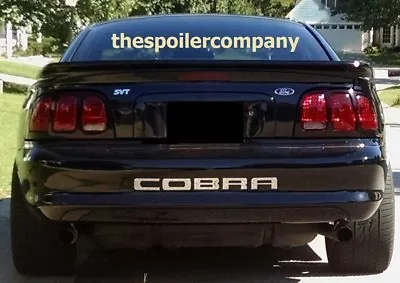FOR FORD MUSTANG CONVERTIBLE UN-PAINTED  Saleen-Style  Rear Spoiler 1994-1998 • $147.99