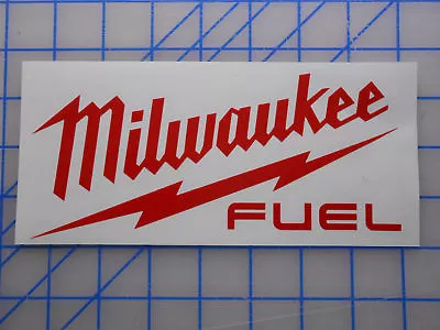  Milwaukee Tools Fuel Decal 4  Sawzall Drill Saw Impact M12 M18 Light Trimmer  • $2.99