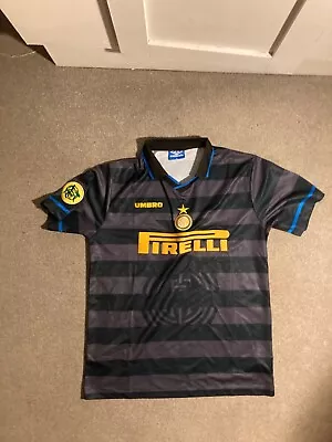 Inter Milan Retro Shirt Late 90’s XL • £25