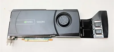 GRAPHICS CARD NVIDIA Quadro 5000 2.5 GB GDDR5 DVI-I 2xDisplayPort Warranty • £39.99