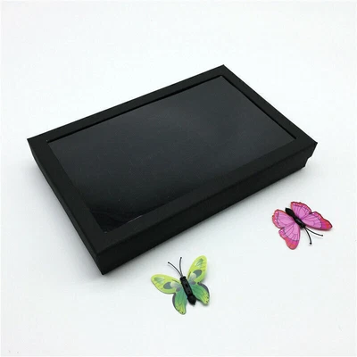 Velvet Jewelry Ring Display Organizer Case Tray Holder Earring Storage Box • $12.09