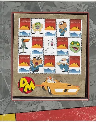 2016 Danger Mouse Special Set 2 Stamp Sheets Post Office Pack. MUH. Cos $18.00. • $15.99