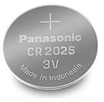 Panasonic CR2025 Lithium Coin Cell 3V Battery Car Key Fobs Toys Remote Batteries • £1.99