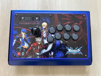 Street Fighter 4 5 6 Madcatz Blazblue Fight Stick CHUN LI TE-S PS3 Blue Custom • $225