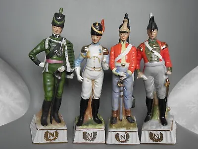 £74.95 • Buy Capodimonte Style Napoleonic Soldiers Porcelain/china Figurines X 4