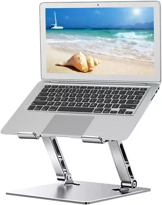 Usoun Laptop Stand Laptop Holder Multi-Angle Stand With Heat-Vent Adjustable • £12.49