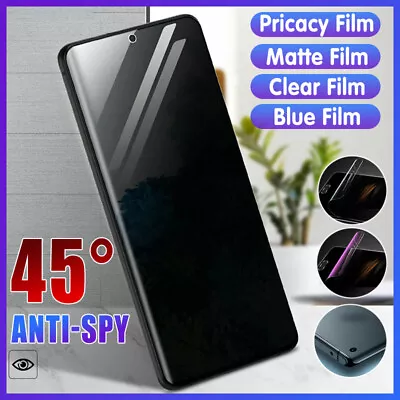 Hydrogel Screen Protector Samsung S22 S21 S20 Note20 10 9 8 Series Fast Shipping • $4.92