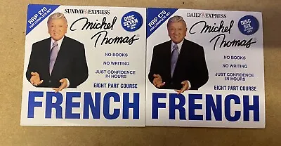 Sunday Express Promo Dvd Learn French With Michel Thomas #6 & 7 Only • £1.99